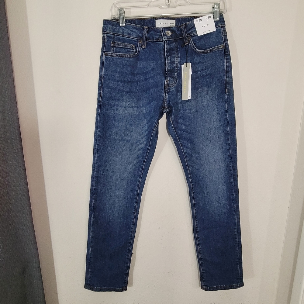 Topman Men's Slim Jeans W30 L30 New